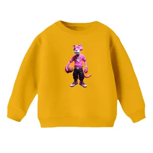 سویشرت بچگانه مدل پلنگ صورتی کد ۳ 