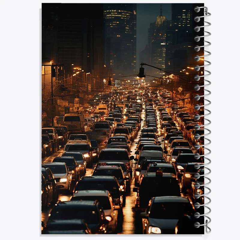 دفتر نقاشی 50 برگ خندالو طرح ترافیک کد F428