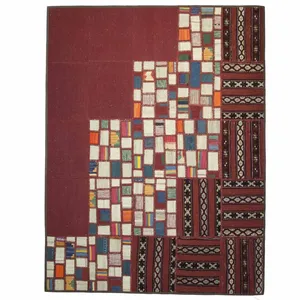 کلاژ گلیم سه متری طوفان کد 112164