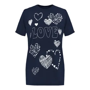 تی شرت آستین کوتاه زنانه مدل M3343