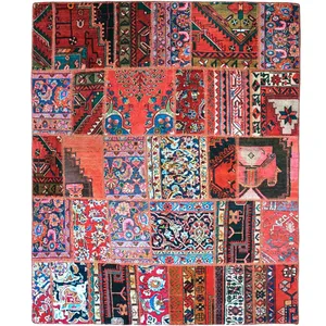 کلاژ فرش سه متری پرشین وینتیج کد 163002