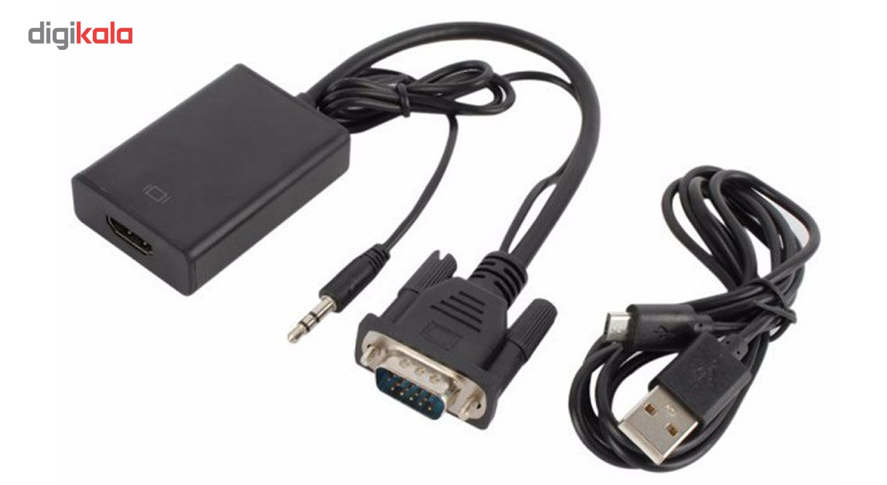 مبدل VGA به HDMI مدل HDCP