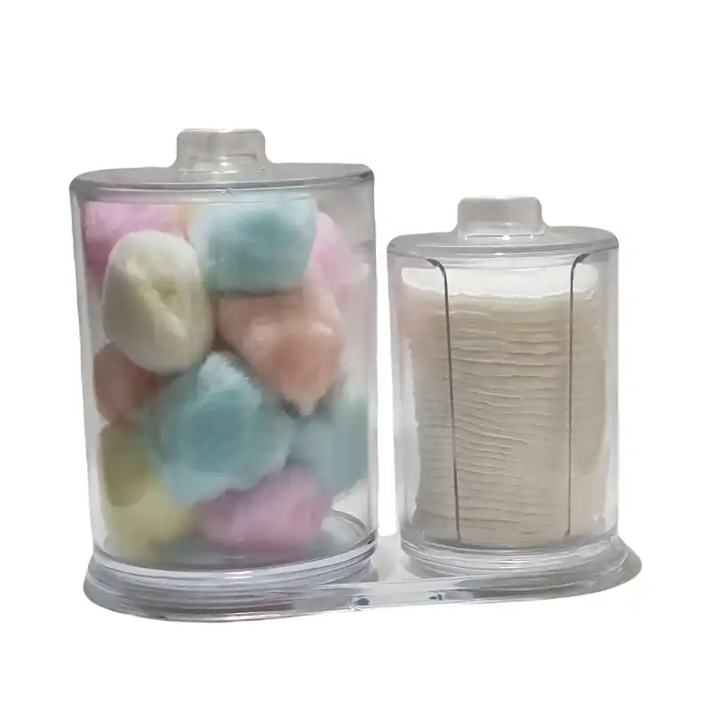 استند پد و پنبه آرایشی مدل دوقلو