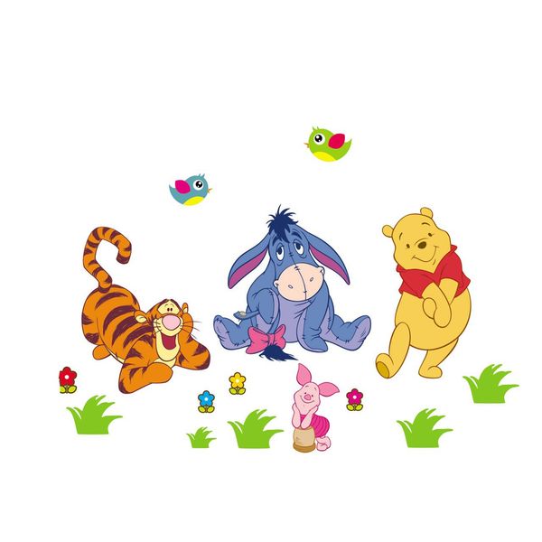استیکر چوبی جیک جیک مدل Pooh And Friends استیکر چوبی جیک جیک مدل Pooh And Friends