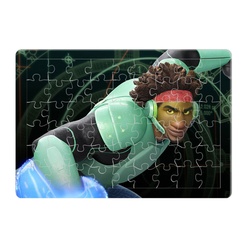 پازل 54 تکه طرح شش قهرمان یزرگ مدل P319