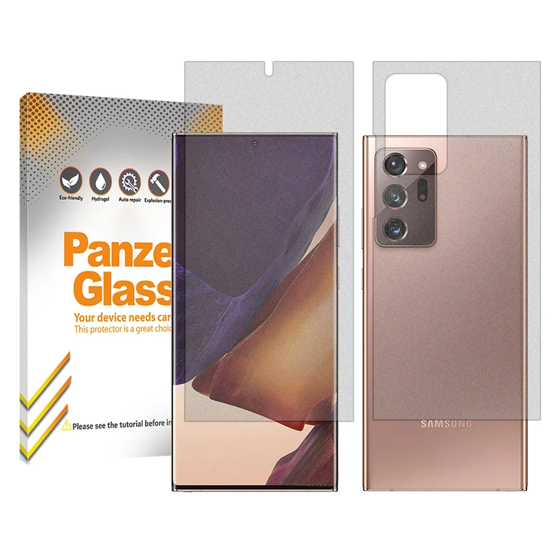 محافظ صفحه نمایش مات پنزر گلس مدل Resistant مناسب برای گوشی موبایل سامسونگ Galaxy Note20 Ultra به همراه محافظ پشت گوشی