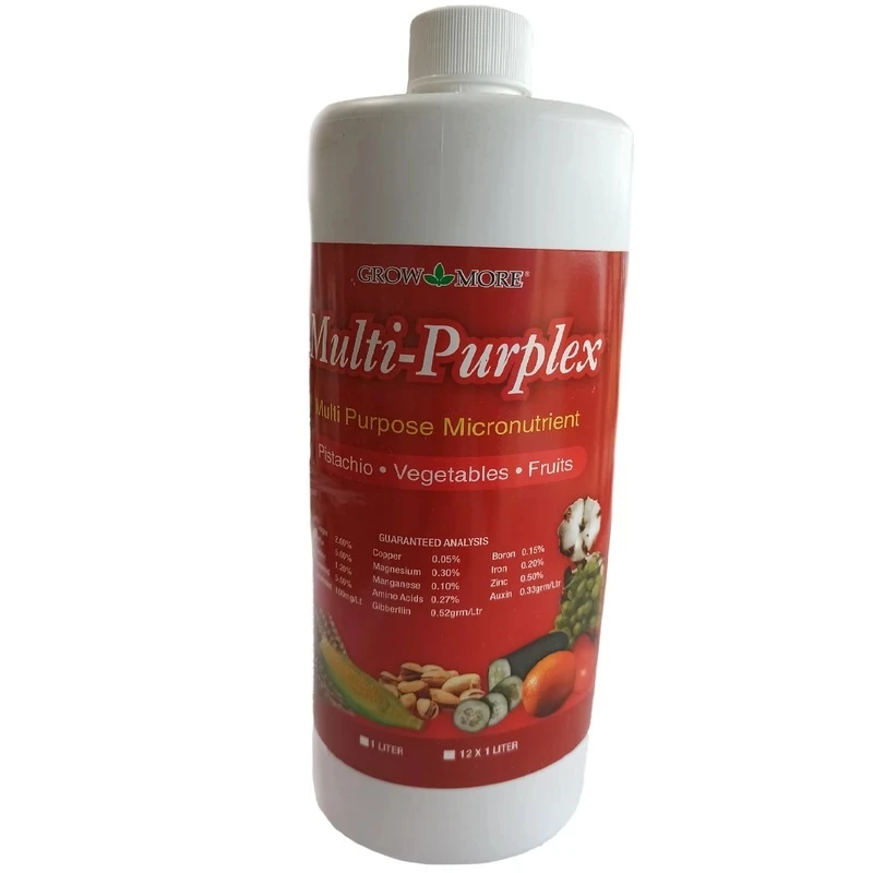 کود محرک رشد مولتی پورپلکس گرومور مدل 001 حجم 1 لیتر