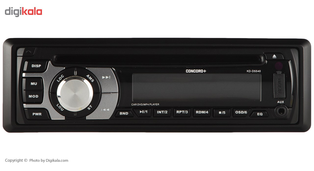 پخش کننده خودرو کنکورد پلاس مدل KD-D5540