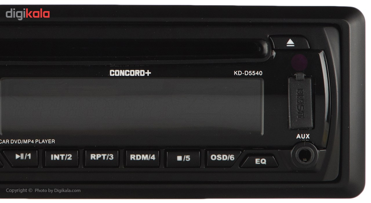 پخش کننده خودرو کنکورد پلاس مدل KD-D5540