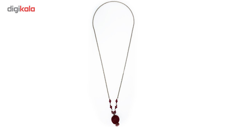 گردنبند شهر شیک مدل G166 انار طبیعی گردنبند شهر شیک مدل G166 انار طبیعی