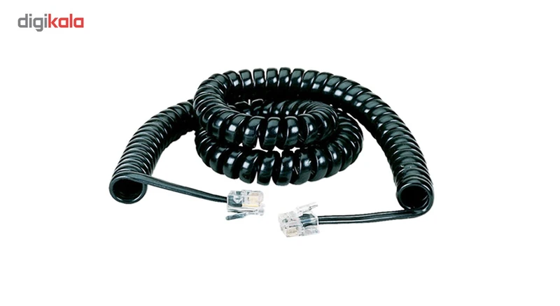 عکس شماره 2 : کابل تلفن فنری دی ام زد پرو کد dm200 به طول 2.5 متر