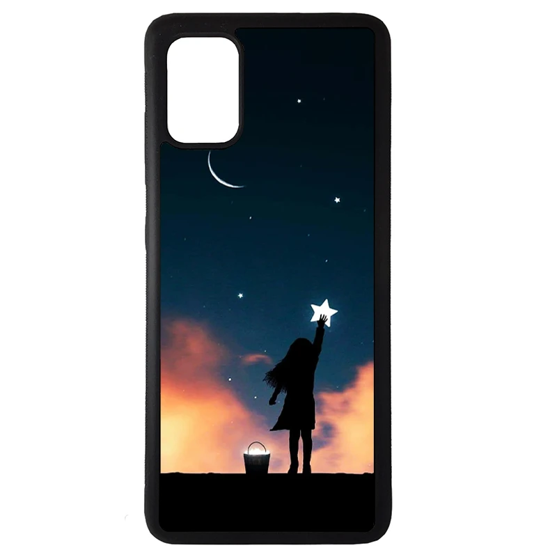 کاور گالری وبفر طرح دختر مناسب برای گوشی موبایل سامسونگ galaxy a71