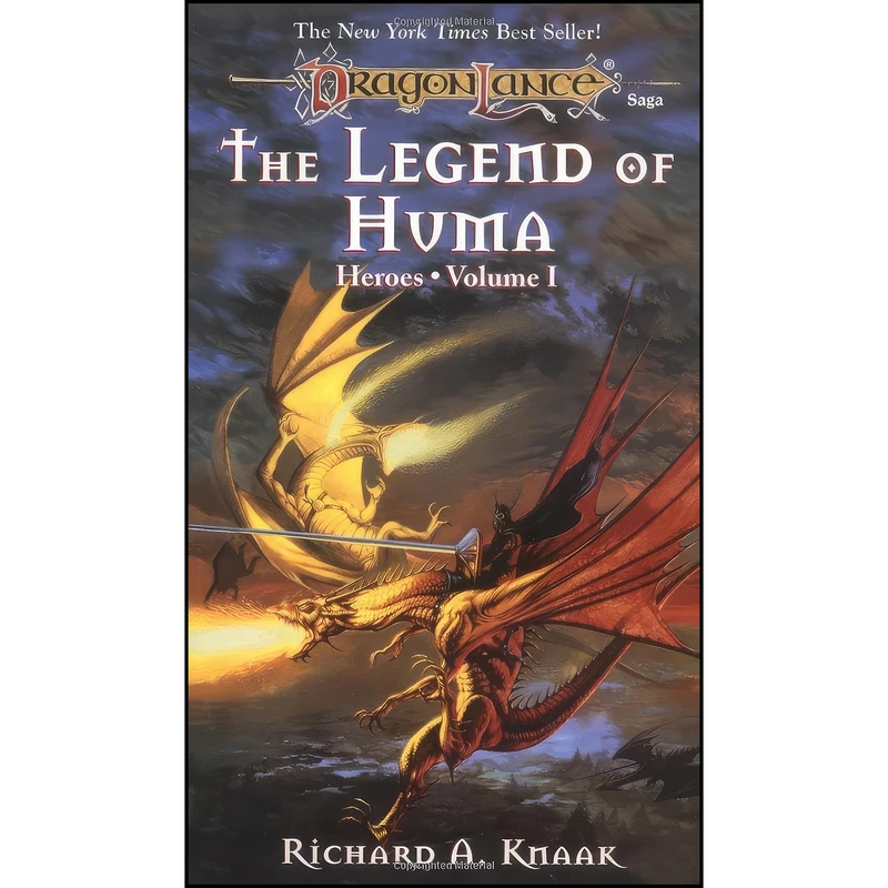 کتاب The Legend of Huma  اثر Richard A. Knaak انتشارات Wizards of the Coast