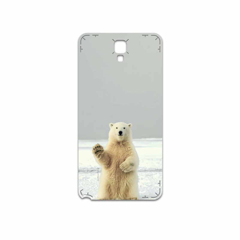 برچسب پوششی ماهوت مدل Polar bear مناسب برای گوشی موبایل سامسونگ Galaxy Note 3 Neo