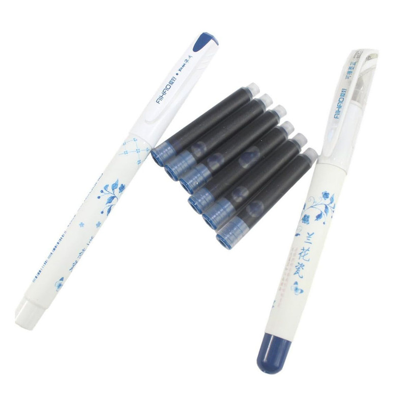 خودنویس آیهائو مدل 2881 به همراه کارتریج بسته 8 عددی