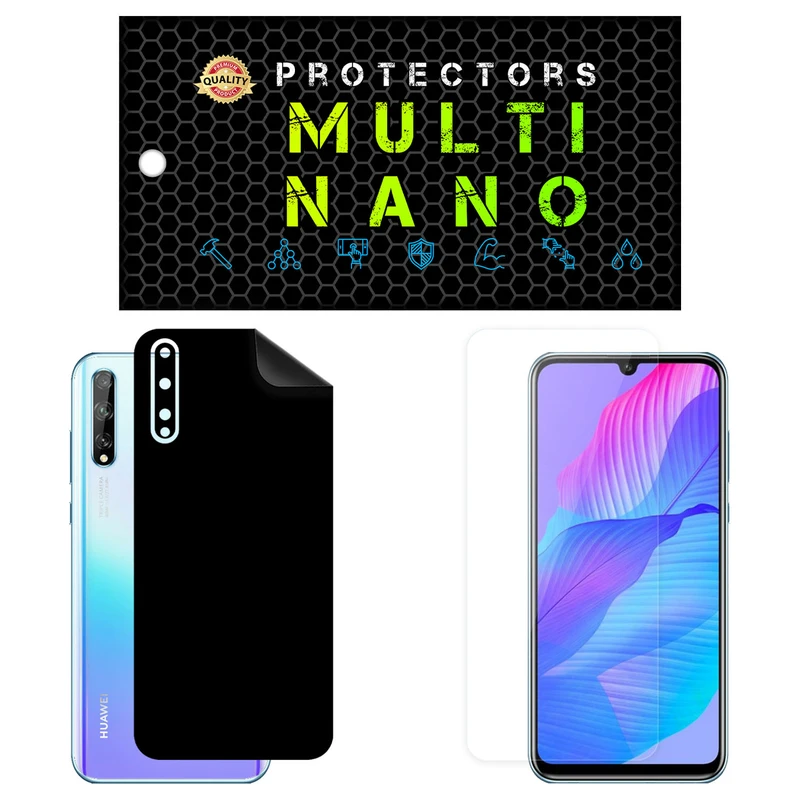 محافظ صفحه نمایش مولتی نانو مدل X-SFM مناسب برای گوشی موبایل هوآوی P Smart S به همراه برچسب پوششی