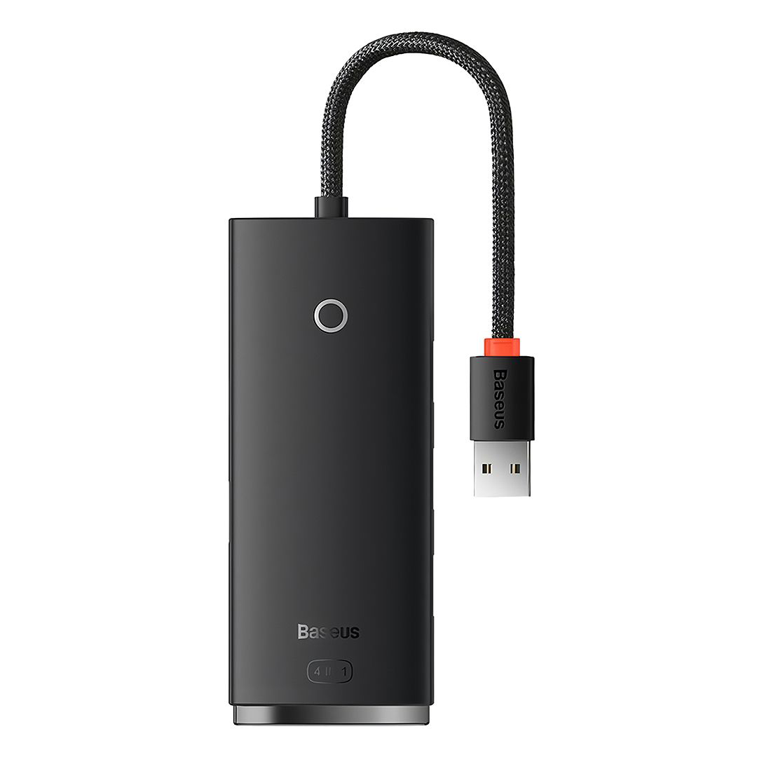 هاب 4 پورت USB 3.0 بیسوس مدل Lite Series WKQX030001 BS-OH012