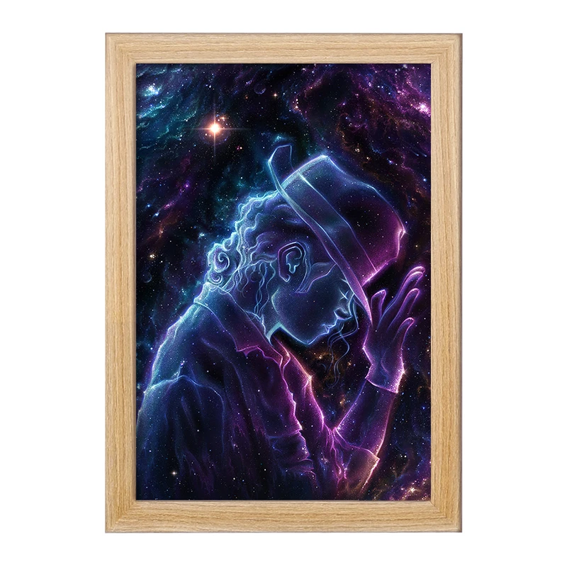 تابلو خندالو مدل مایکل جکسون (Michael Jackson) کد F1168