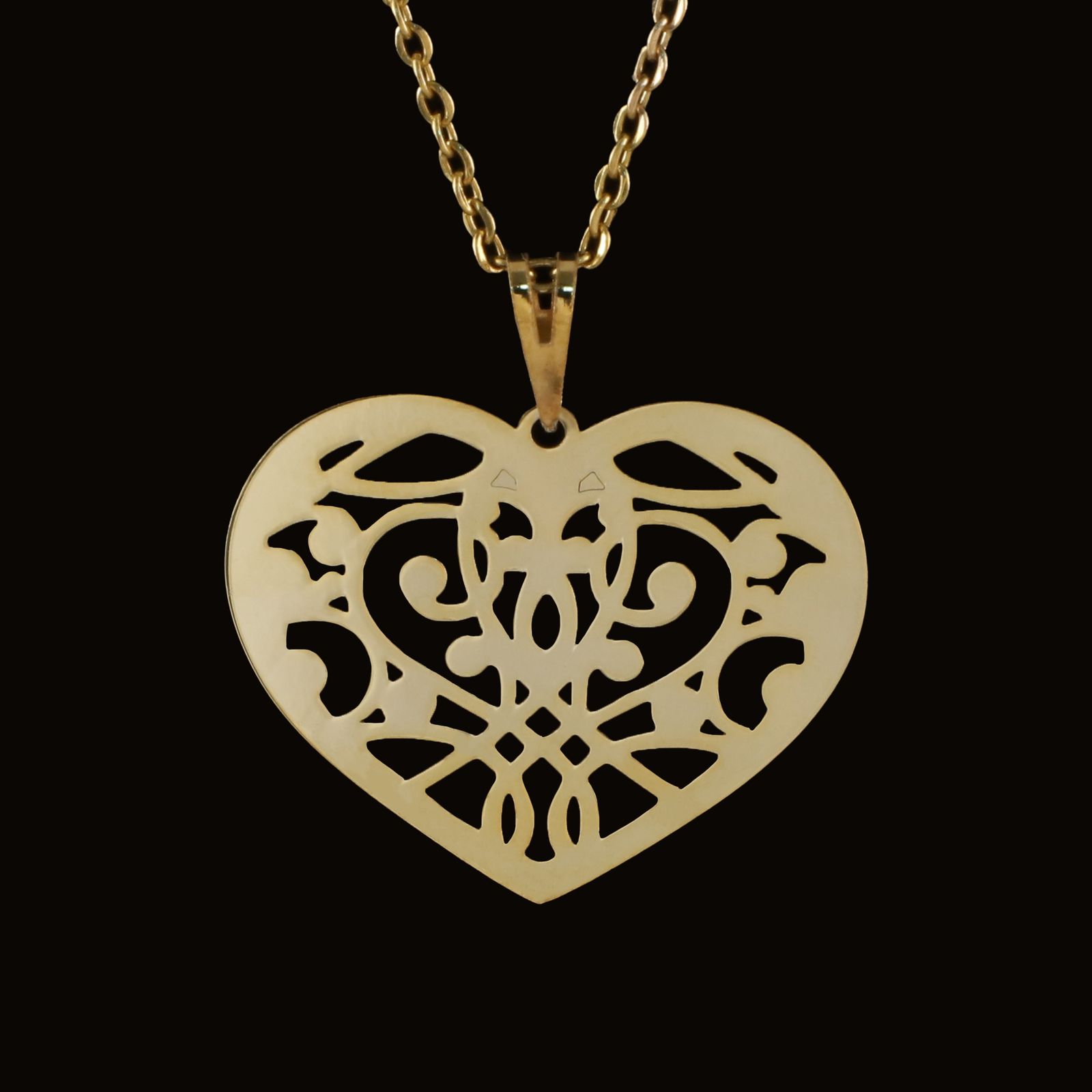 گردنبند طلا 18 عیار زنانه مدل M27 -  - 1