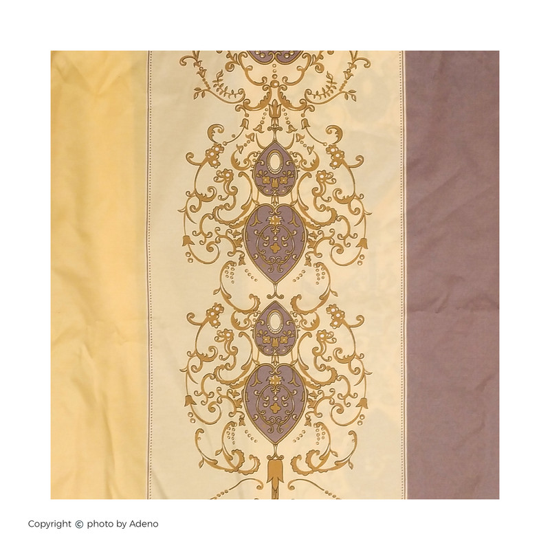 ملحفه تشک مهمان آدنو مدل درباری کد IR101 سایز 90x190 سانتی متر