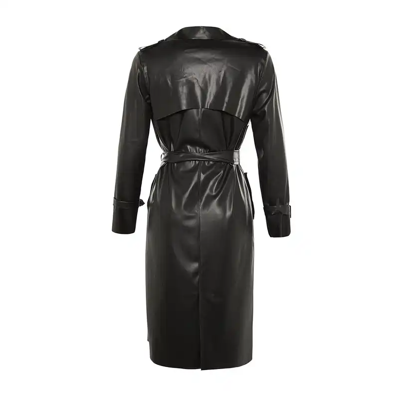 کت چرم زنانه مدل TRDR0022F