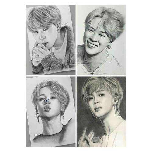 پوستر دیواری رادکس طرح جیمین مدل post93