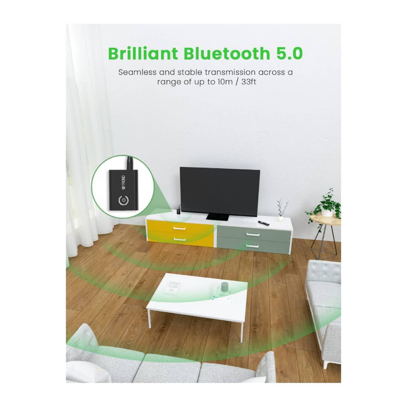 فرستنده و گیرنده بلوتوثی صدا تروند مدل BT-DUO