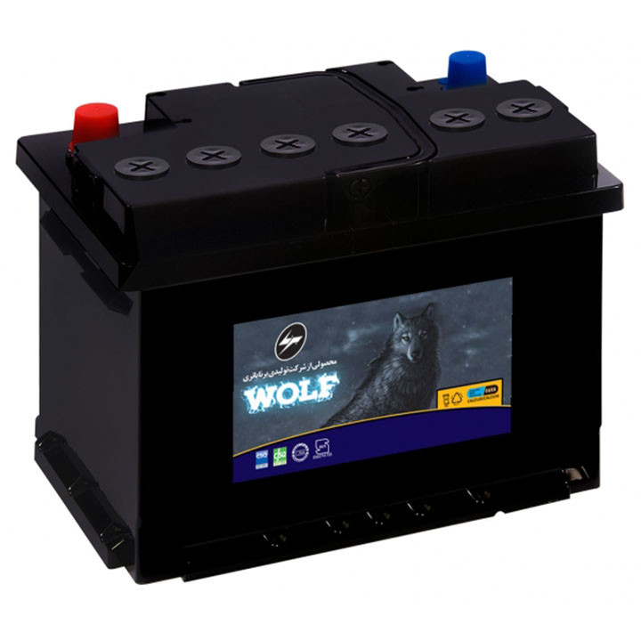 باتری اسیدی خودرو برنا مدل 55 آمپر