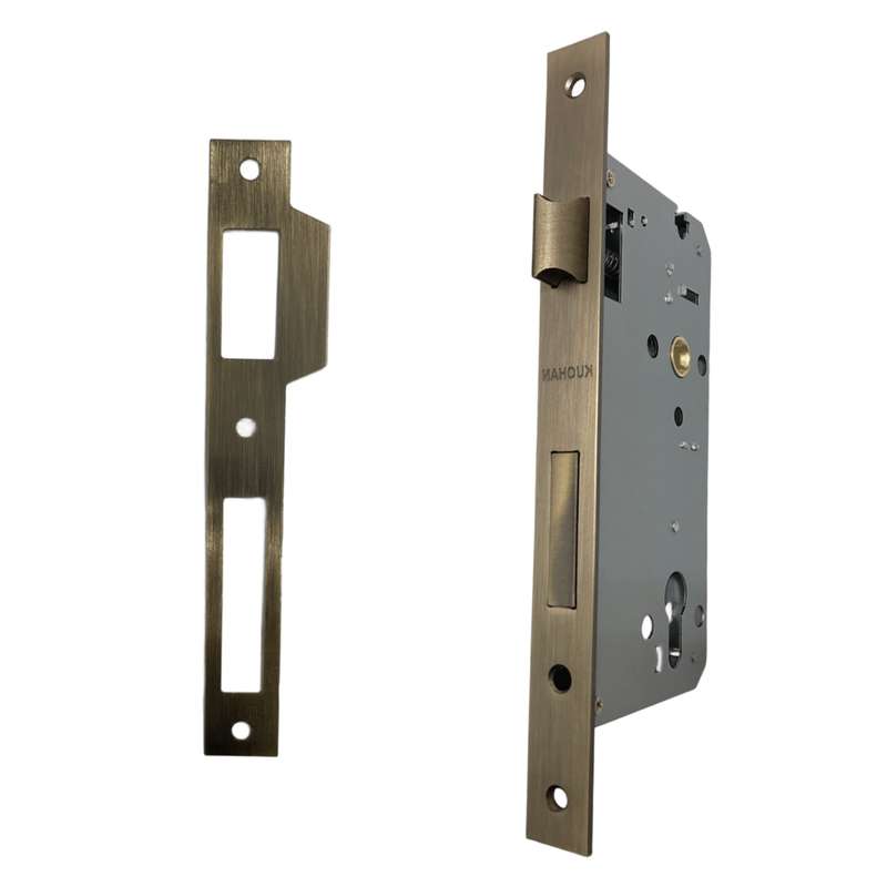 قفل در سوییچی کهن کد 7.5CM MAB به همراه مقابل قفل قفل در سوییچی کهن کد 7.5CM MAB به همراه مقابل قفل