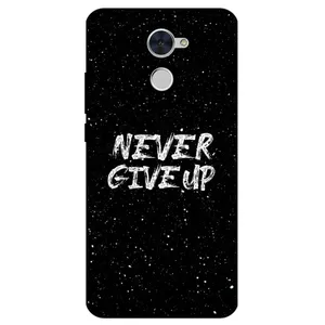 Megafone Never give up 1871 Cover For Huawei Y7 Prime 2017 / Y7 2017
