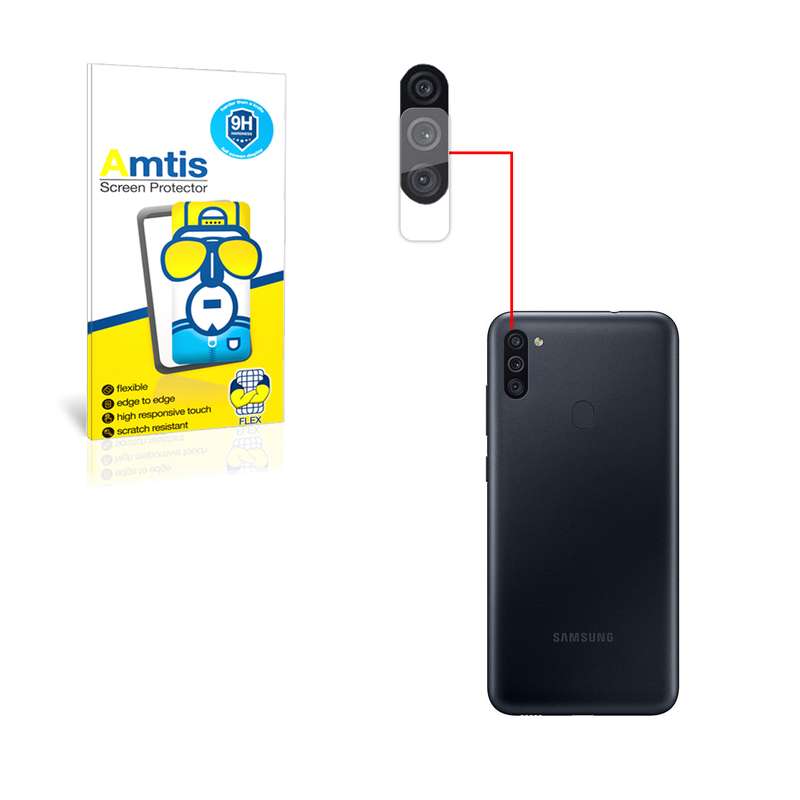 محافظ لنز دوربین امتیس مدل m11 مناسب برای گوشی موبایل سامسونگ GALAXY M11