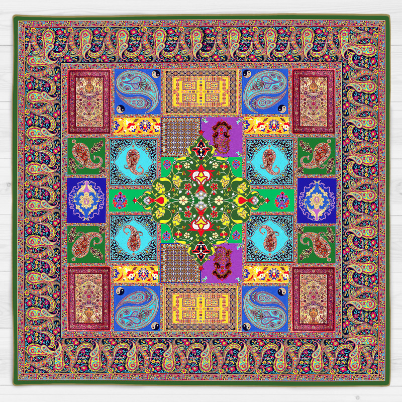 رومیزی طرح ترمه کد9275.4