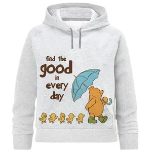 هودی دخترانه مدل خرس و جوجه کد F865