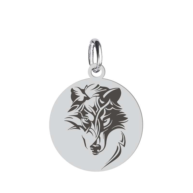 آویز گردنبند هایکا طرح گرگ مدل ha270 آویز گردنبند هایکا طرح گرگ مدل ha270