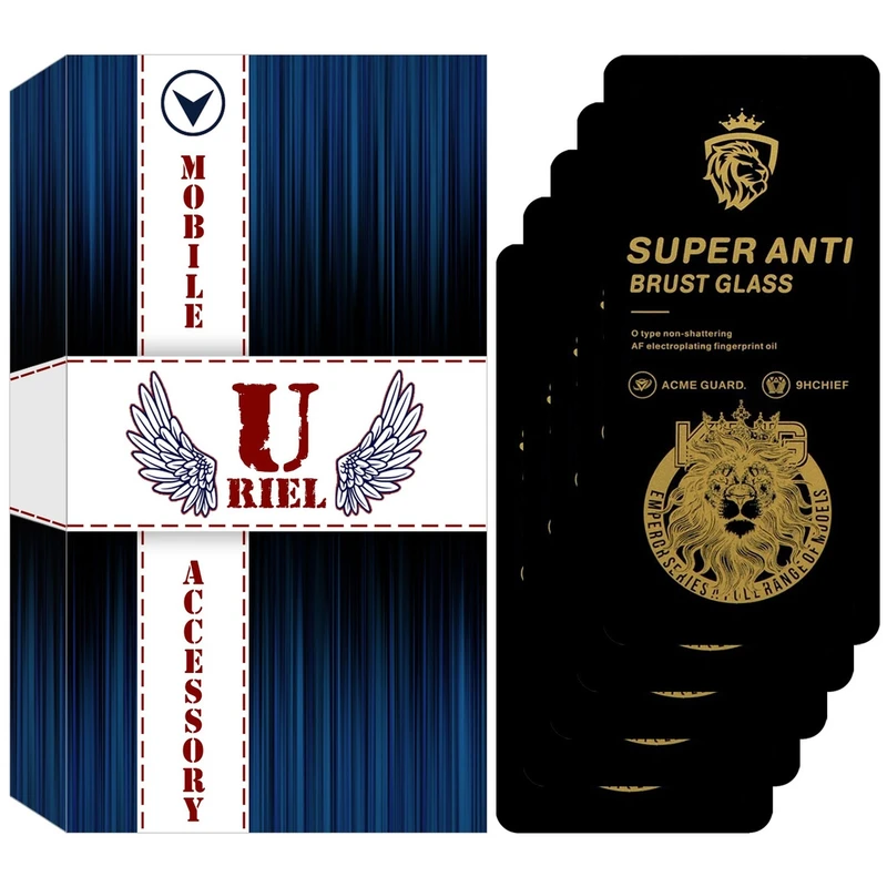 محافظ صفحه نمایش شیشه ای یوریل مدل SuperAnti مناسب برای گوشی موبایل سامسونگ Galaxy M35 بسته پنج عددی