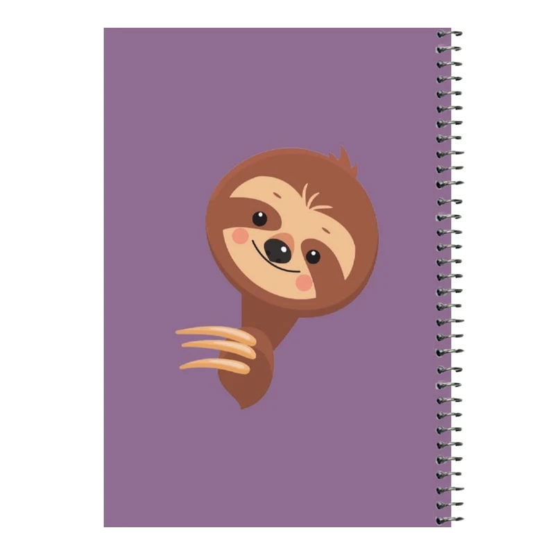 دفتر مشق 80 برگ اس جی مدل تنبل   