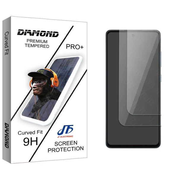 محافظ صفحه نمایش جی اف مدل Diamond Glass مناسب برای گوشی موبایل سامسونگ Galaxy A53 5G بسته دو عددی