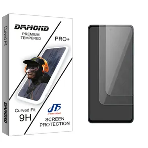 JF Diamond Glass Screen Protector For Xiaomi Note 9 Pro Pack Of 2