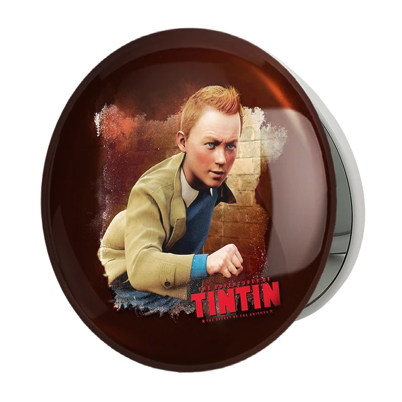 آینه جیبی خندالو طرح ماجراهای تن تن مدل تاشو کد 27980 