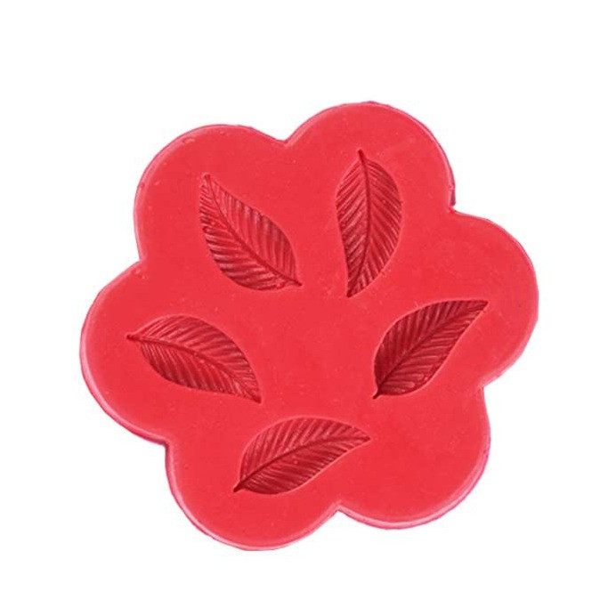 ابزار تزیین فوندانت مدل مولد برگ 5 عددی m1323