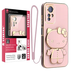 Spartan Kitty Cover For Xiaomi Redmi Note 12 S With Strap