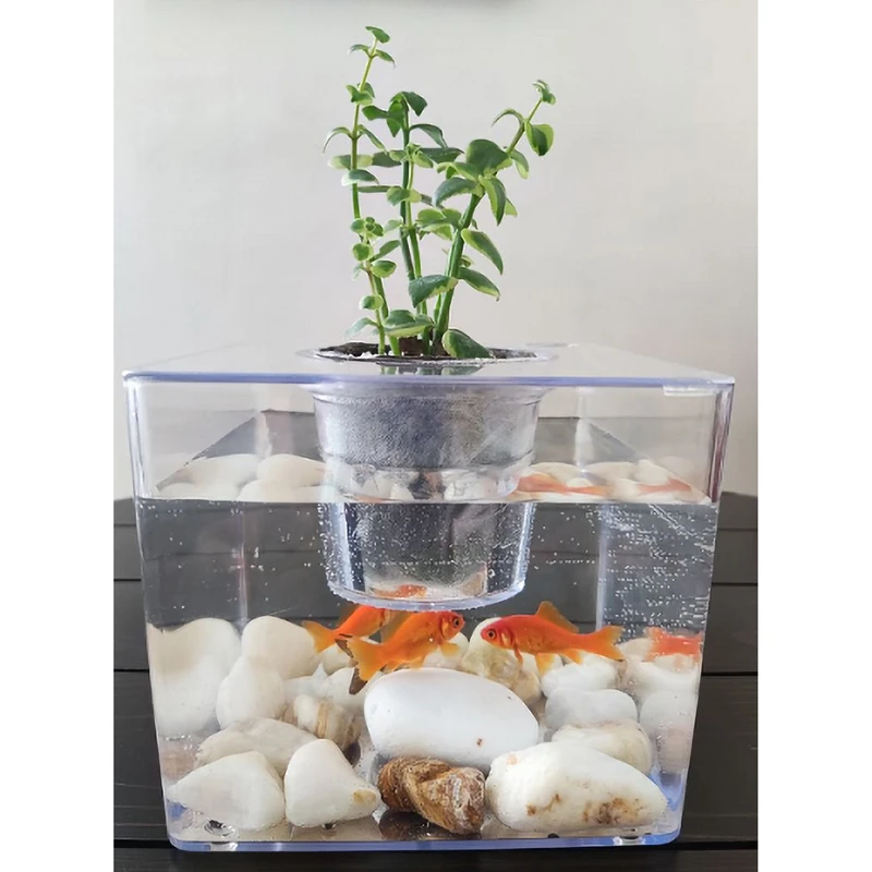 عکس شماره 7 : آکواریوم فیلی پلاست مدل گلدان دار