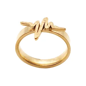 انگشتر زنانه مدل ضربان كد RNG18-GL