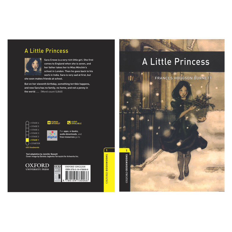 کتاب A Little Princess اثر Frances Hodgson Burnett انتشارات Oxford