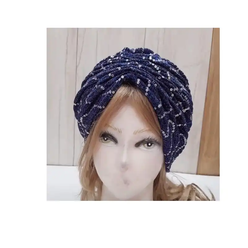 توربان زنانه مدل پلیسه