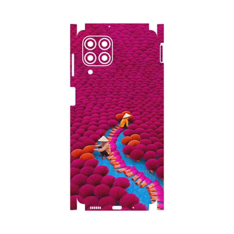 برچسب پوششی ماهوت مدل Vietnam Incense Wood Farms-FullSkin مناسب برای گوشی موبایل سامسونگ M53