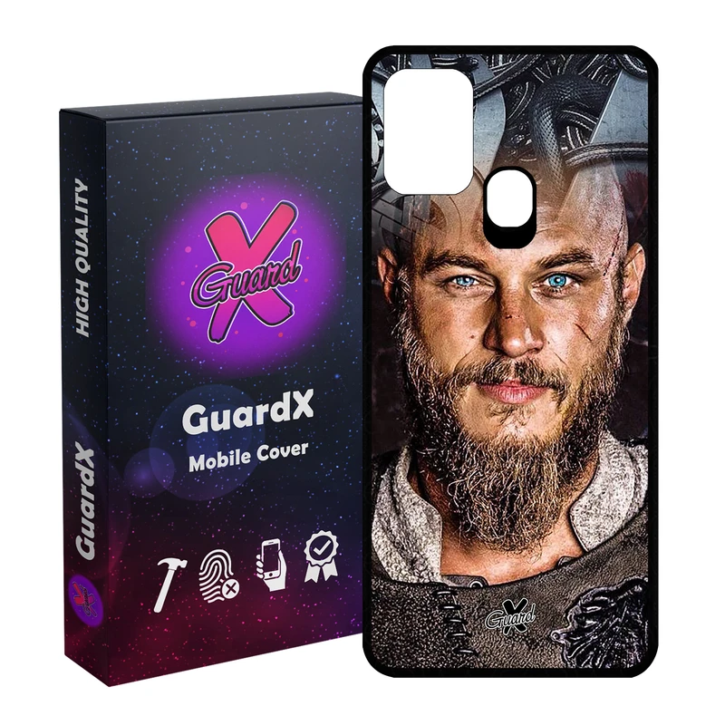 کاور گارد ایکس طرح Vikings مدل Glass10240 مناسب برای گوشی موبایل سامسونگ Galaxy M31 / M31 Prime / F41