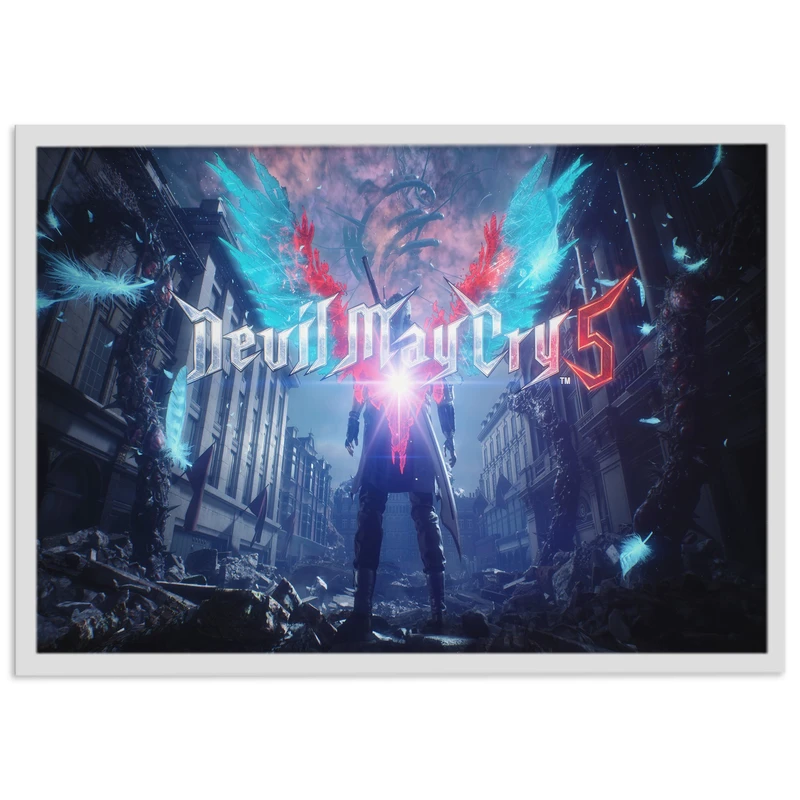 تابلو نوری بکلیت مدل طرح بازی گیم نت Devil May Cry مدل چراغدار W-s1396