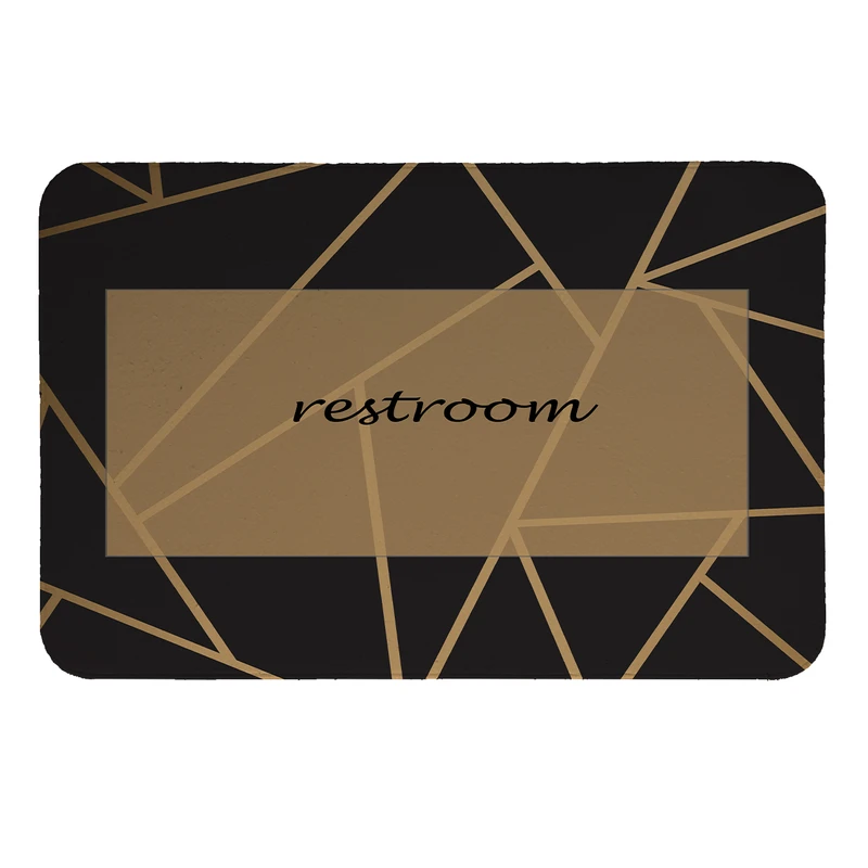 پادری  طرح Restroom کد 8725 سایز 50 × 70 سانتی متر