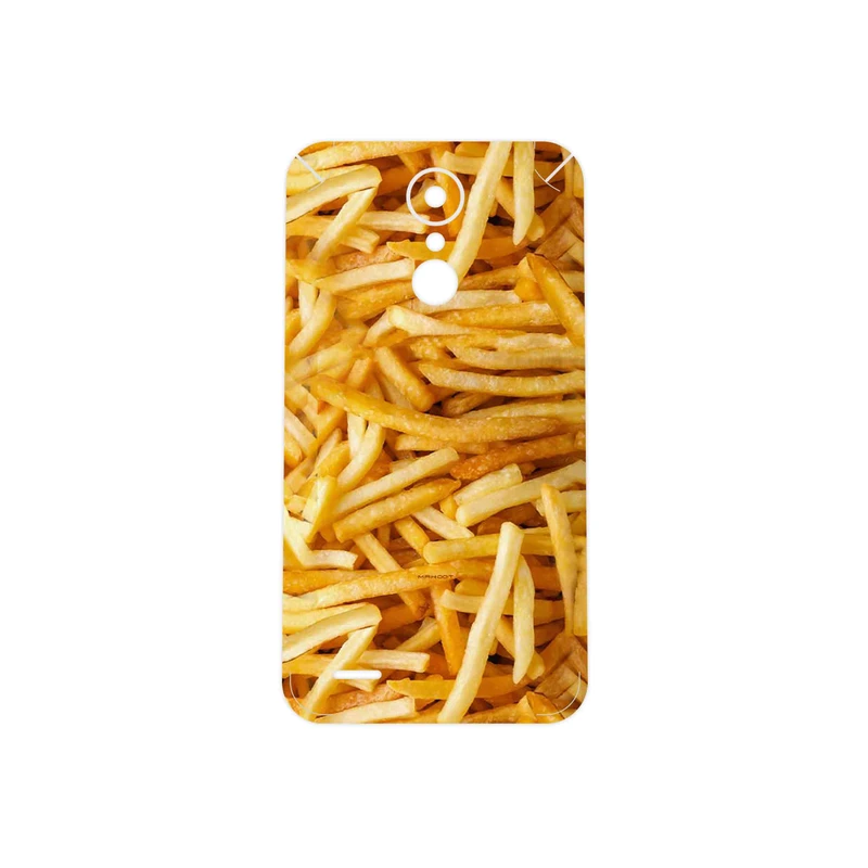 برچسب پوششی ماهوت مدل French fries مناسب برای گوشی موبایل ال جی K10 2017